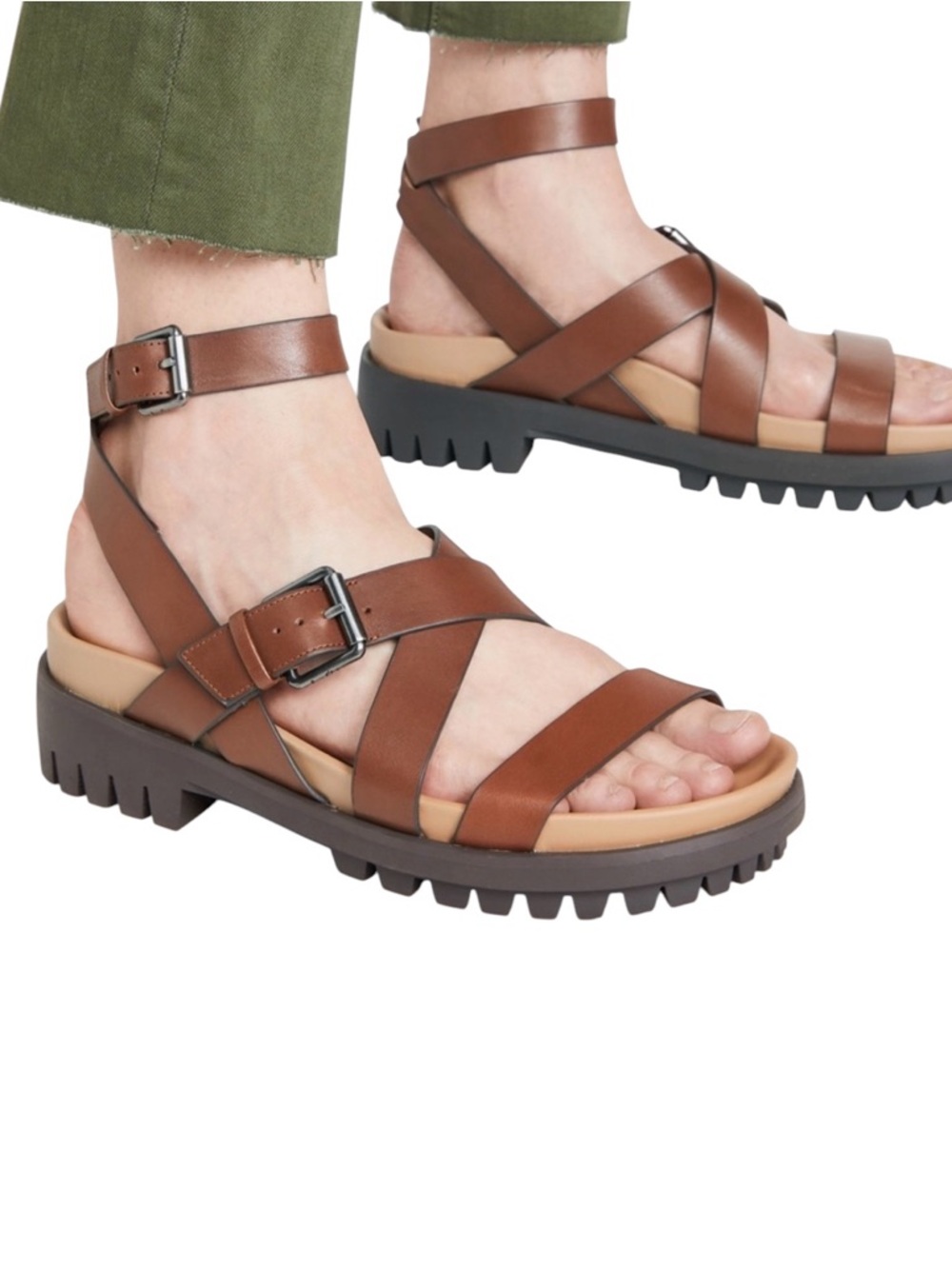 Sam Edelman Eleanora Ankle Strap Sandals 9.5M